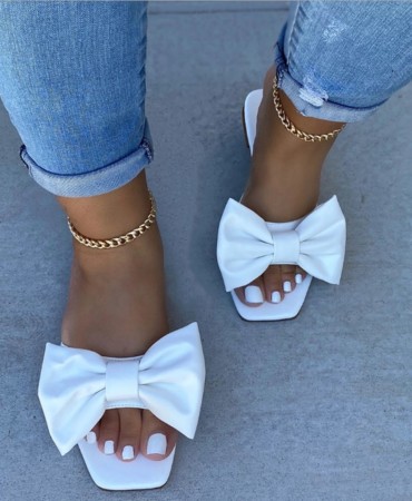 bowknot-casual-flat-slippers