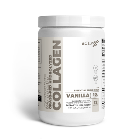 Grass-Fed Hydrolyzed Collagen Vanilla Powder