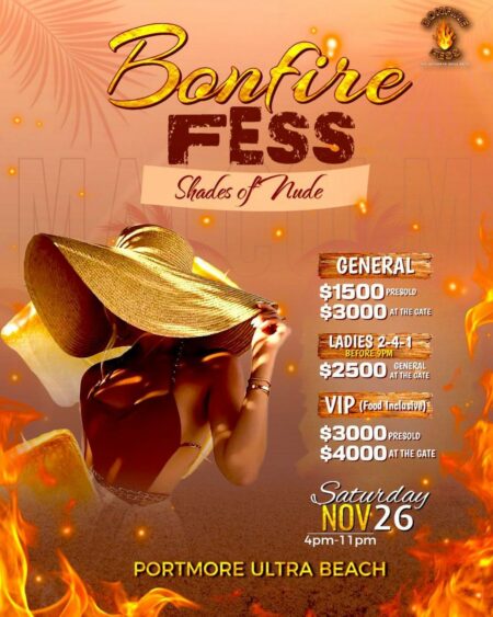 Bonfire Fess: Shades of Nude